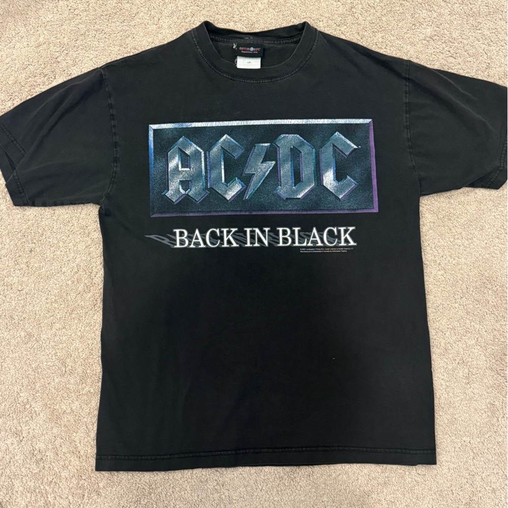 AC/DC Vintage Concert Band Tee